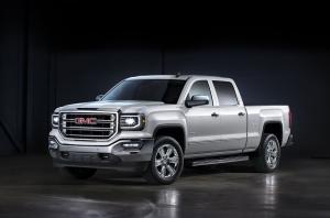 GMC Sierra 1500 SLT Crew Cab 2016 года